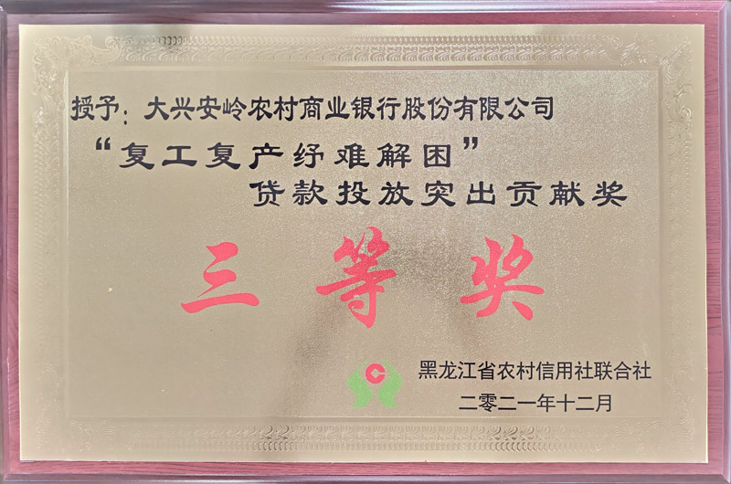 2021年突出贡献奖